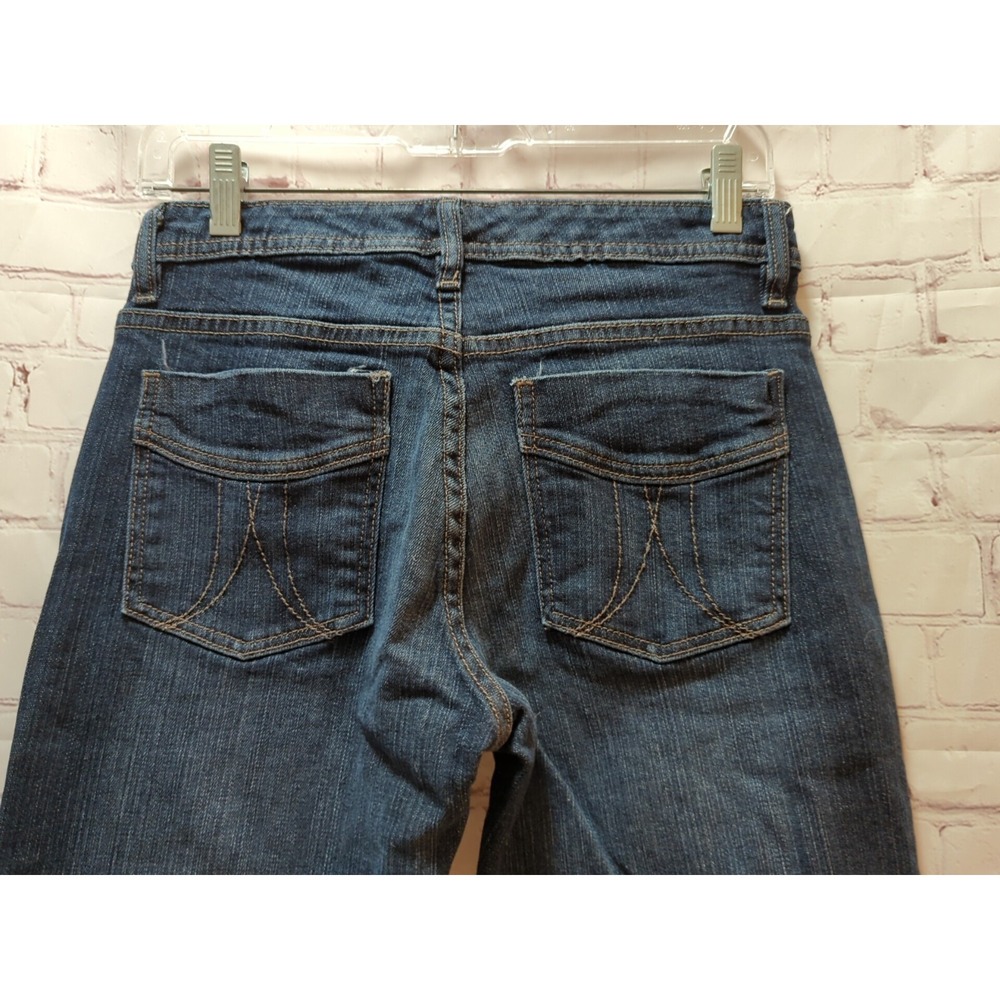 Lee Mid Rise Boot Cut Women's blue jeans 4 M - Picture 4 of 7